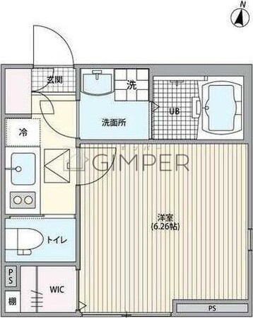 ミハス千川の物件間取画像